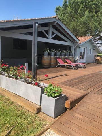 Gite Les Pins Perdus Saint-Ciers-d'Abzac Εξωτερικό φωτογραφία
